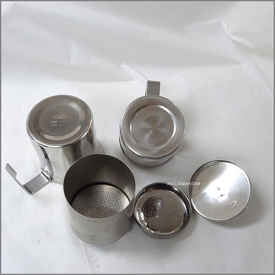 3Cup ILSA Coffee VINTAGE<BR>naporetana ナポレターナ<BR>イルサ 直火 エスプレッソ<BR>コーヒーメーカー キャンプ