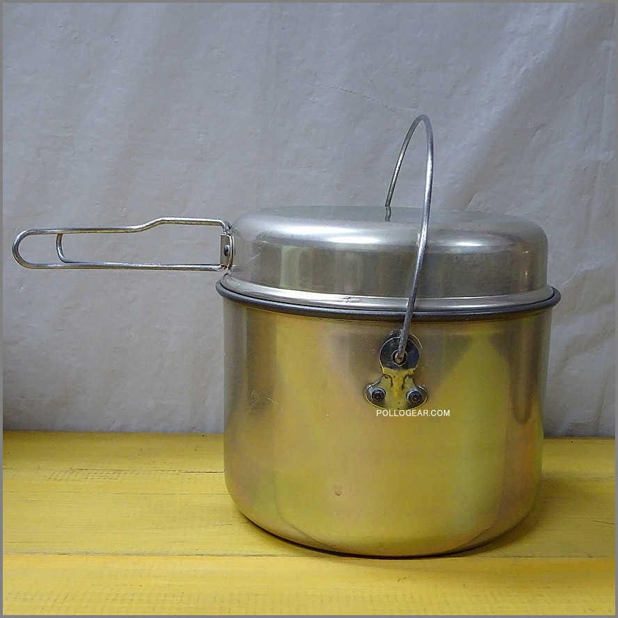 大サイズ 7インチ 80年代<BR>ホットン ブルドッグ<BR>後期 ノンスティック加工<BR>VINTAGE ビリーポット<BR>イングランド製 クッカー 丸小