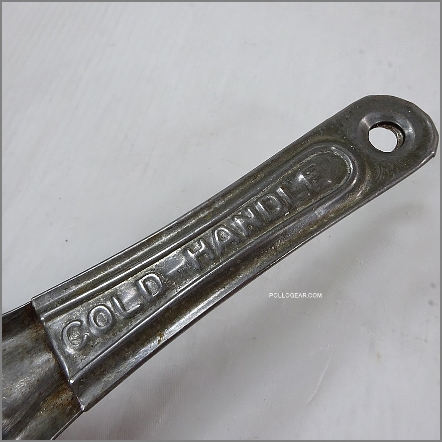 1950年代 COLD HANDLE<BR> ビンテージ フライパン<BR>鉄フライパン