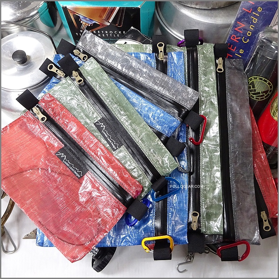 M/L 4カラーより選択<br>Mountain Laurel Designs<br>DCF ZIP ポーチ