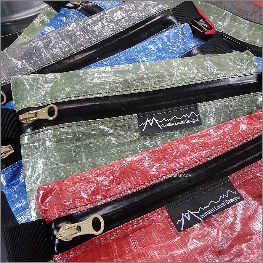 M/L 4カラーより選択<br>Mountain Laurel Designs<br>DCF ZIP ポーチ MLD<br>マウンテンローレルデザインズ<br>ウルトラライトギア