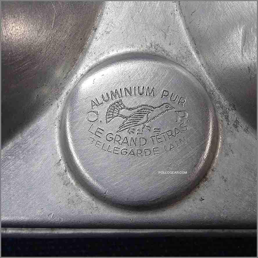 【LE GRAND TETRAS】 エッグキャリー 1940年代 グランテトラ<BR>LE GRAND TETRAS<BR>アルミ エッグキャリー