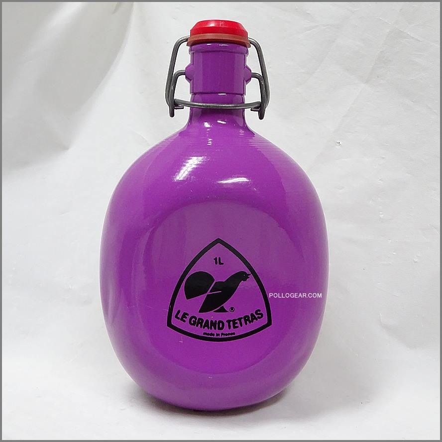LE GRAND TETRAS 紫色 水筒 1L LE GRAND TETRAS(グランテトラ) ヴィンテージボトル パープル1L