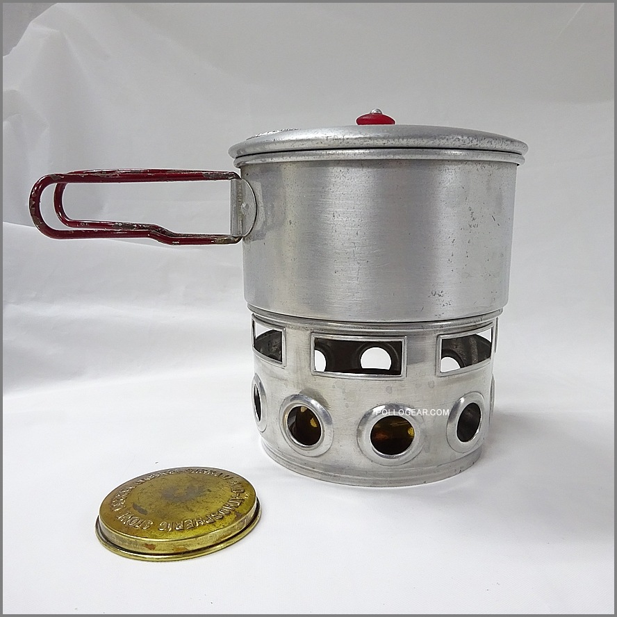 1950年代 SIRRAM №3<BR>RED CAP　1パイントCup<BR>MADE IN ENGLAND<BR>シラム BOILLING SET アルスト