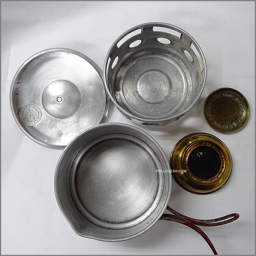 1950年代 SIRRAM №3<BR>RED CAP　1パイントCup<BR>MADE IN ENGLAND<BR>シラム BOILLING SET アルスト