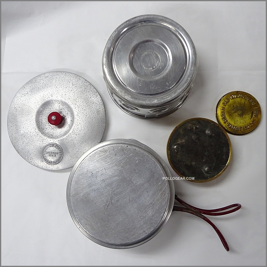 1950年代 SIRRAM №3<BR>RED CAP　1パイントCup<BR>MADE IN ENGLAND<BR>シラム BOILLING SET アルスト