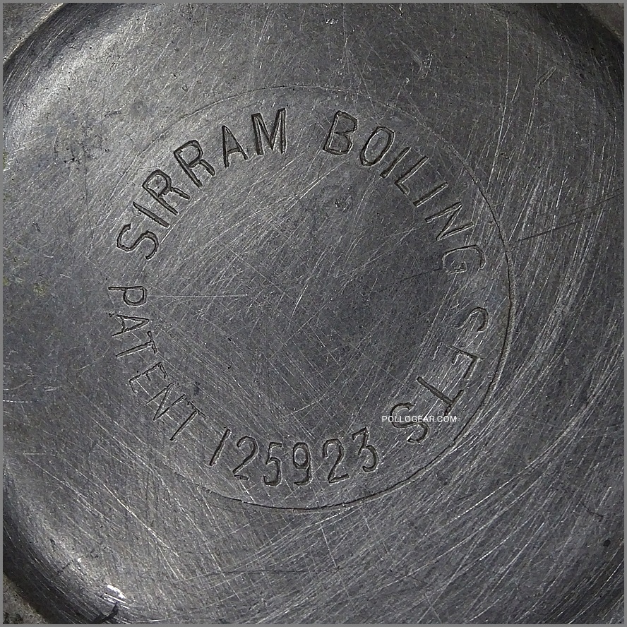 1950年代 SIRRAM №3<BR>RED CAP　1パイントCup<BR>MADE IN ENGLAND<BR>シラム BOILLING SET アルスト