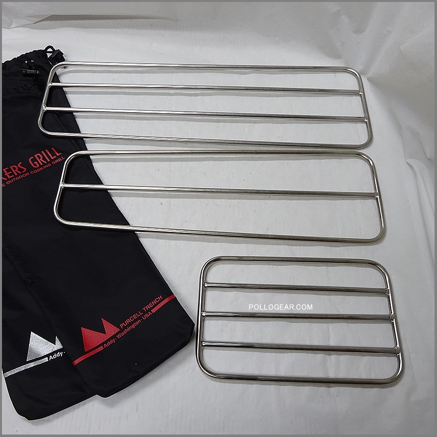 パーセルトレンチ <BR>ステンレス ソログリル <BR>アメリカ製 焚き火台 <BR>ゴトク グリル