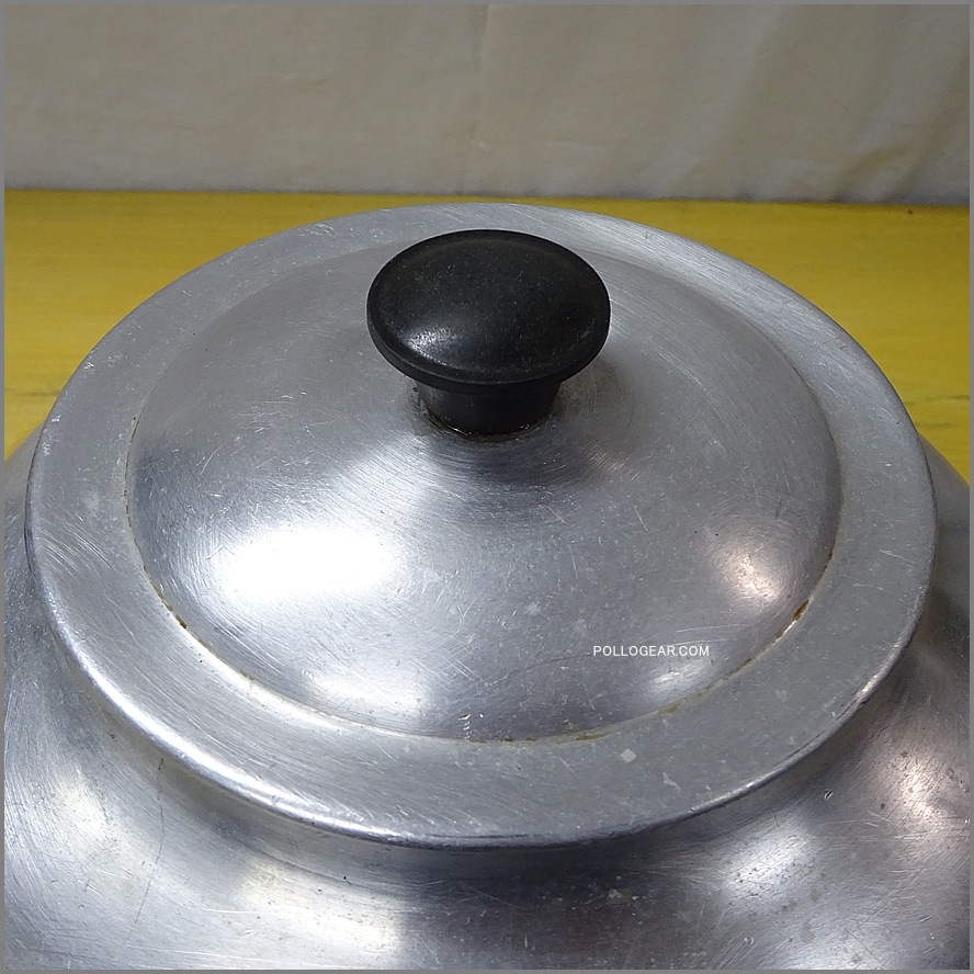 1940年代 ホットン ブルドッグ<BR>VINTAGE KETTLE 4.0L<BR>イングランド製 BIGケトル<BR>ダブルハンドル ビンテージケトル HOTTON BULL DOG BRAND