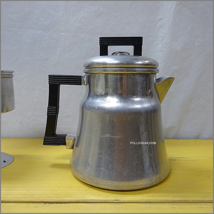 1950年代 WEAR-EVER USA<BR>3006 VINTAGE パーコレーター<BR>PERCOLATOR COFFEE POT<BR>コーヒーメーカー アメリカ製<BR>ウエアエバー キャンプコーヒー