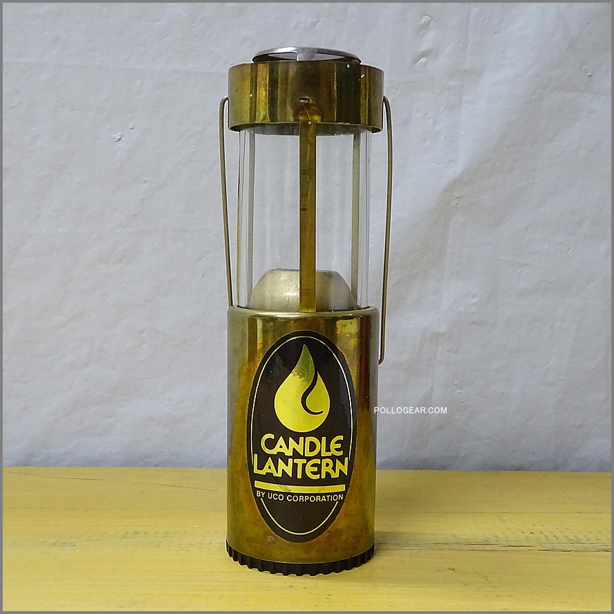 1980年代 ビンテージ<BR>UCO キャンドルランタン<BR>真鍮製 ブラス ユーシーオー<BR>TAIWAN-1986-PAT-1987