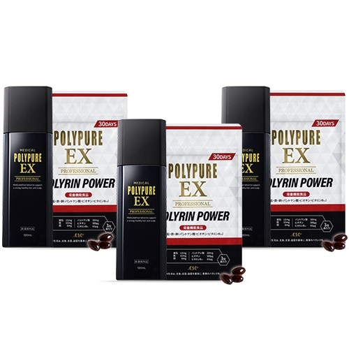 【新品未開封】ポリピュアEX 120ml　4本セット Amazon | 医薬部外品 ポリピュアEX 120ml 育毛剤 男性用 女性用 育毛