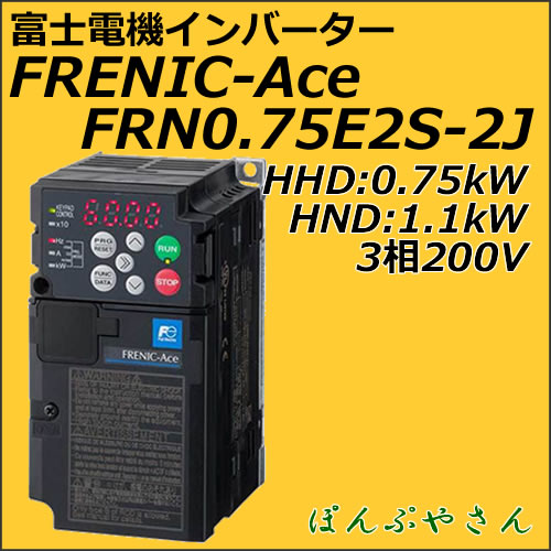FRN0.75E3S-2J �ٻ��ŵ� 50Hz ����С����� FRENIC Ace 3�� ���� 200V