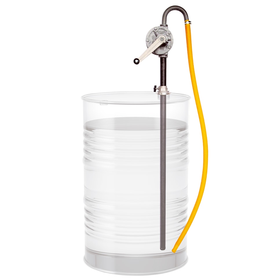 HR-2BP ドラム缶用 手回し ハンドロータリーポンプ 低粘度オイル用 PE 