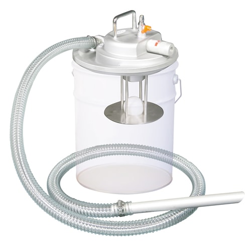 APPQO400 オープンペール缶用 エアバキュームクリーナー 乾湿両用