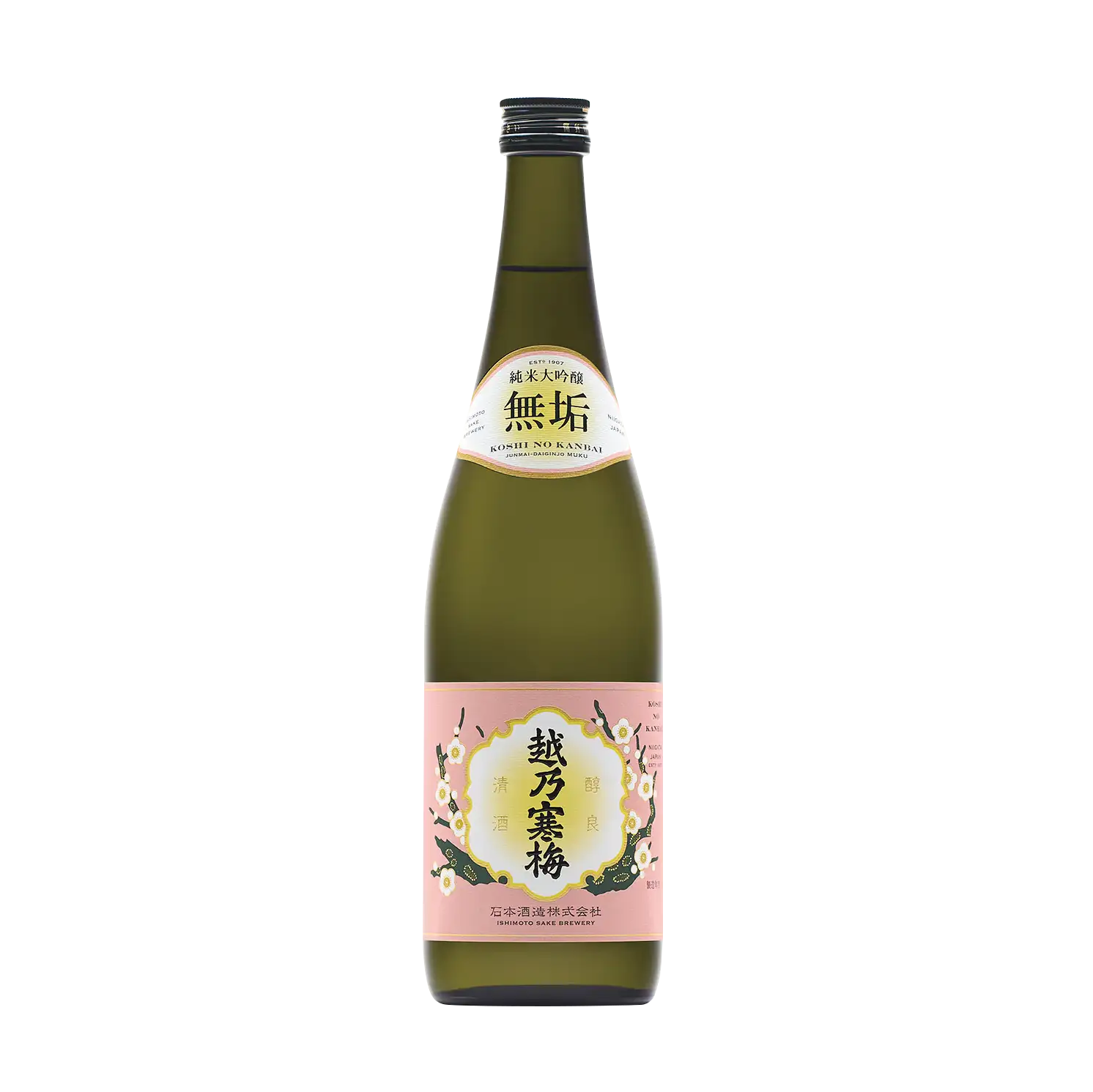 越乃寒梅 無垢 純米大吟醸 720ml（化粧箱入） | ぽんしゅ館