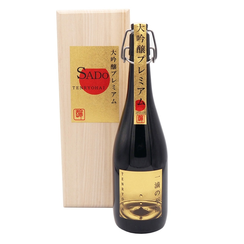 【取寄品】天領盃 大吟醸プレミアム 720ml(木箱入)