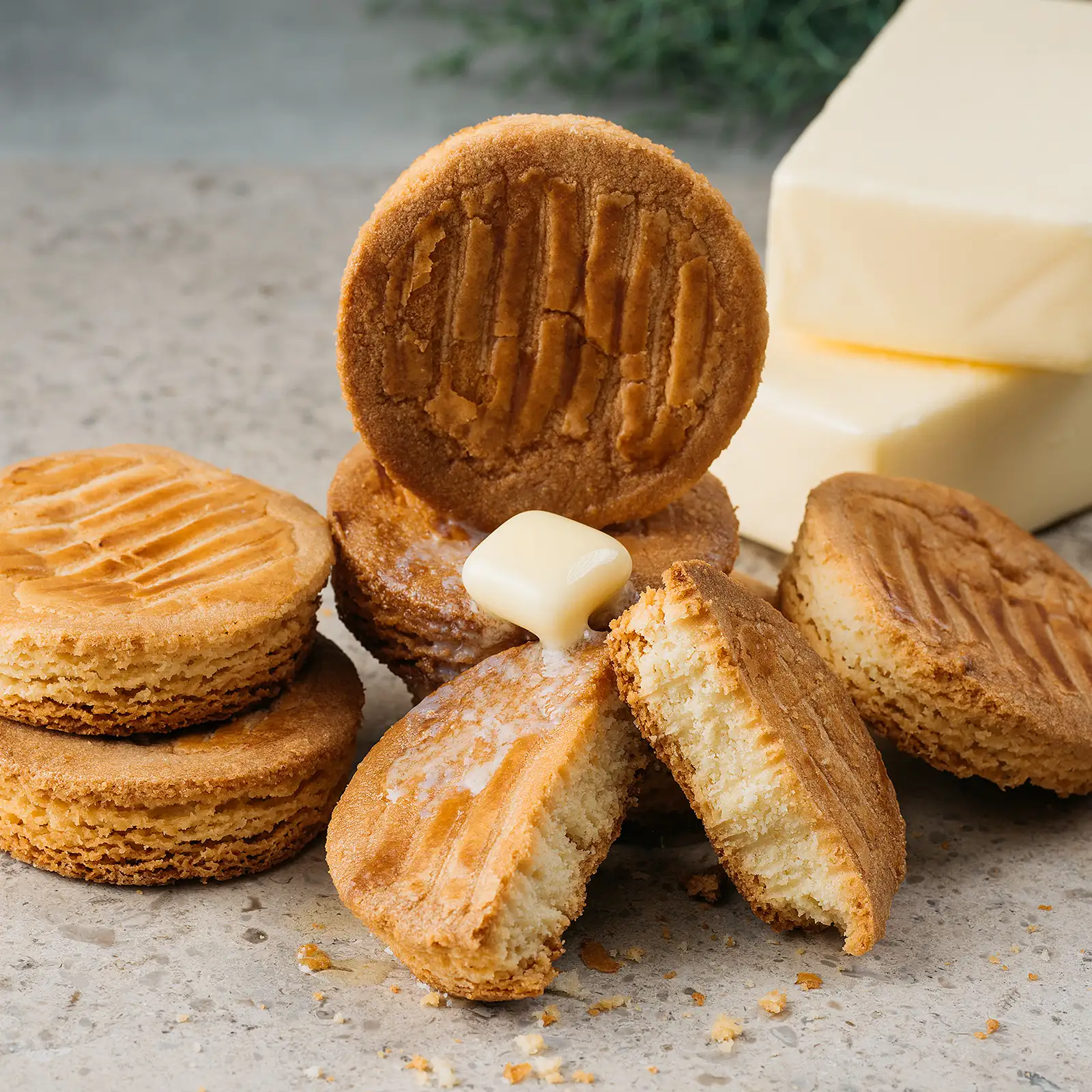 朝焼け バターガレット