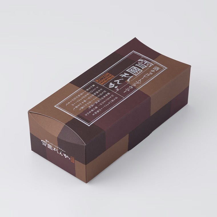 【ギフト】越後屋 米ラベル 純米吟醸 720ml & 酒チョコレートブラウニー 雪國れんが 6個入 ギフト箱付