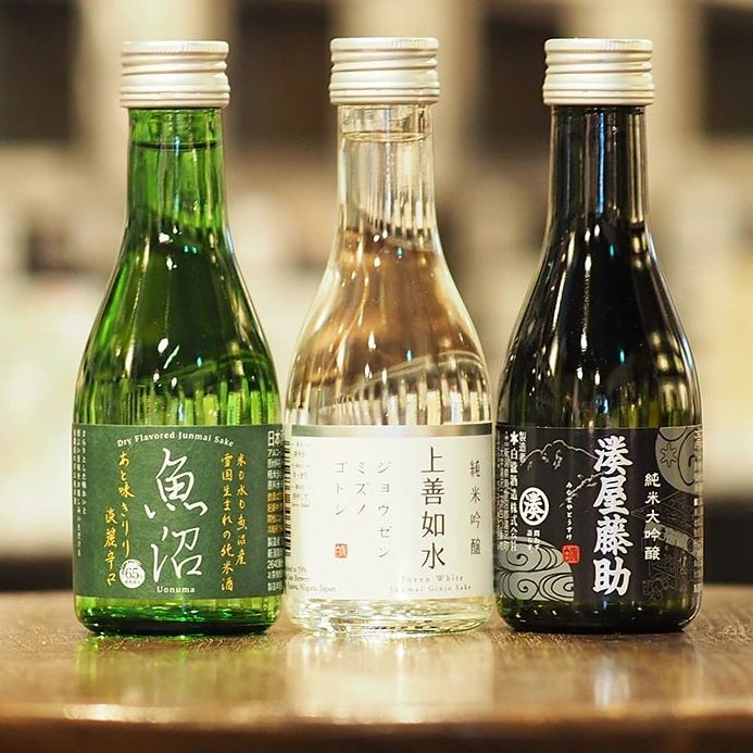 白瀧酒造 呑み比べセット 180ml×3(化粧箱入)