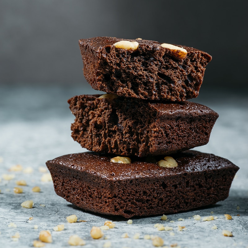 酒チョコレートブラウニー 雪國れんが 12個入