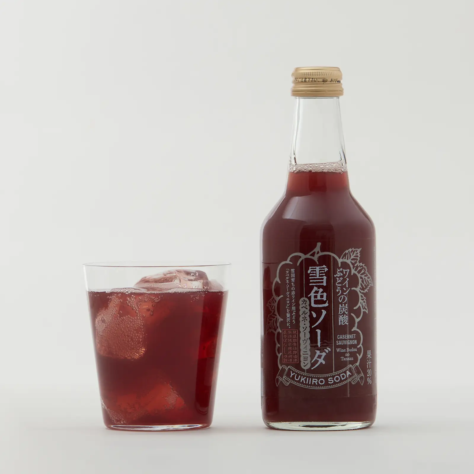 雪色ソーダ ワインぶどうの炭酸