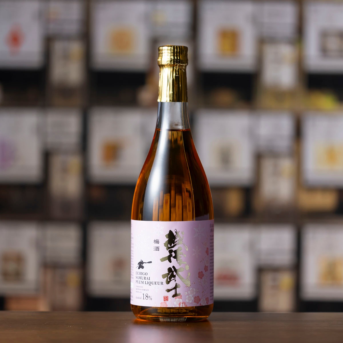 越後武士 梅酒　720ml