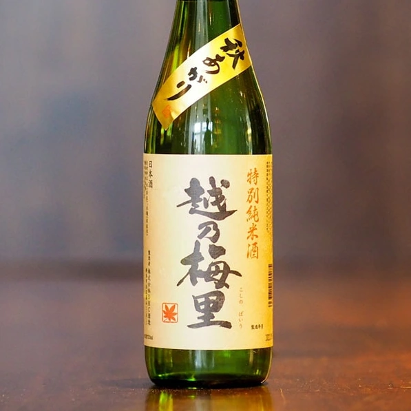 越乃梅里 秋あがり 特別純米 720ml