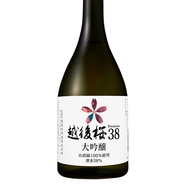 越後桜38 大吟醸 720ml【化粧箱入】