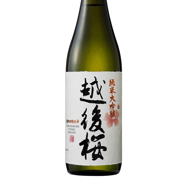越後桜 純米大吟醸 720ml | 新潟の日本酒 ぽんしゅ館オンラインショップ