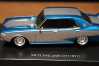 DISM １／４３日産 スカイライン ヨンメリ ブルー/シルバー|日産|ミニカー