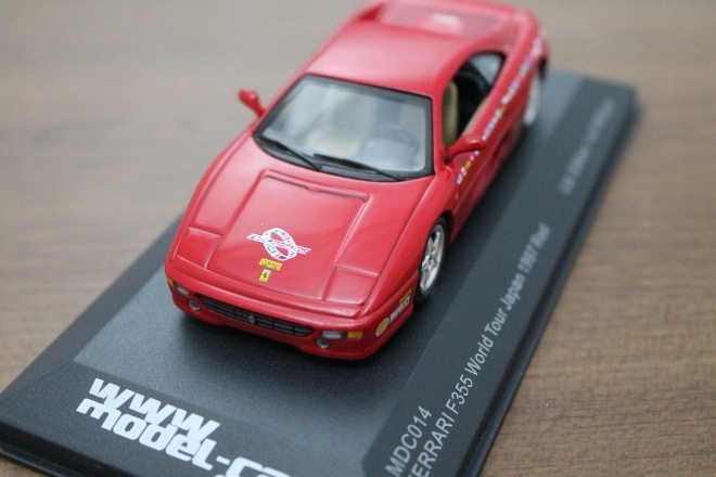 フェラーリ F355 ミニカー Z-78a フェラーリ F355 スパイダー（黄） / Ferrari F355 Spider