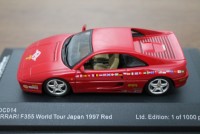 iXO 1/43 Ferrari F355 GTB 97ワールドツアー MDC014|フェラーリ|ミニカー