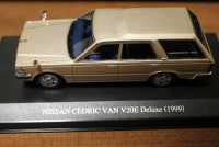DISM 1/43 日産 セドリックバン V20E デラックス 1999 イエロイッシュシルバー|日産|ミニカー