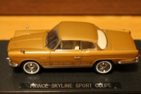 EBBRO 1/43 プリンス スカイライン スポーツクーペ GOLD 43706|日産|ミニカー
