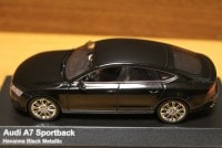 京商 1/43 Audi A7 スポーツバッグ ハバナブラック NO.03821HBK|その他|ミニカー その2