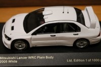 イクソ 1/43 KBモデル 三菱ランサー 2005 WRC プレーンボディ ホワイト KBI003|三菱|ミニカー その2