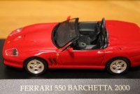 IXO 1/43 フェラーリ 550 バルケッタ 2000 レッド FER020|フェラーリ|ミニカー