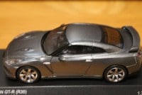 京商 1/43 日産 GT-R R35 2008 ダークグレー 03741DG|日産|ミニカー