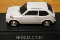 EBBRO 1/43 ホンダ シビック ハイデラックス OLDIES ホワイト 121|ホンダ|ミニカー その2