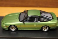 HI−Story 1/43 日産 180SX TYPE X 1994 ライムグリーン HS079 SP2|日産|ミニカー