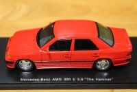 スパーク 1/43 ベンツ AMG 300E 5.6 「The Hummer」 レッド S1042|メルセデス|ミニカー