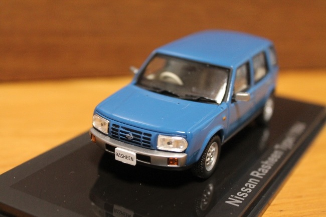 国産名車　Nissan Rasheen (1994) ミニカー　ラシーン Yahoo!オークション -「日産ラシーン」(おもちゃ、ゲーム) の