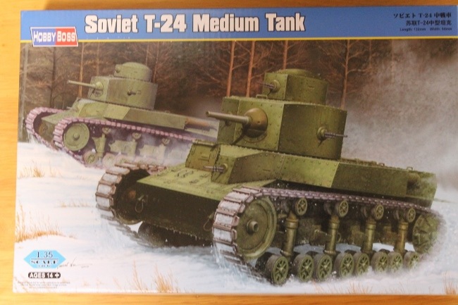 ホビーボス　1/35プラモデル　ソビエト軍　T-28中戦車　溶接型 ソビエト T-28 中戦車 (溶接型) (プラモデル) - ホビーサーチ