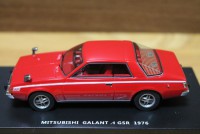 LA-X 1/43 三菱 ギャラン ラムダ GSR 1976 レッド L43061|三菱|ミニカー その2