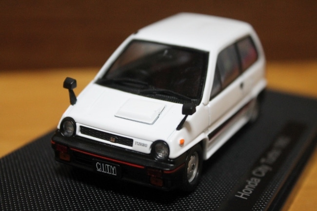 EBBRO Honda City Turbo 1982 ミニカー 1/43 ミニカー] | [ミニカー] | [ぽんた商店昭和レトロ館]