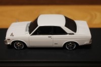 MARK43 1/43 ダットサン ブルーバード 1600 SSS アラスカンホワイト PM4312W|日産|ミニカー