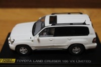 ポストホビー 1/43 トヨタ ランドクルーザー100 VXリミテッド ホワイト PS002|トヨタ（レクサス・日野を含みます）|ミニカー