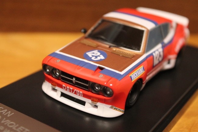 ☆ P-4 1/43 NISSAN TURBO VIOLET Fuji Super Silhouette 1979 No.20 ☆
