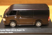 京商 1/43 トヨタ ハイエース スーパーGL ボルドーメタリック 03861V|トヨタ（レクサス・日野を含みます）|ミニカー
